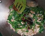 Foto langkah ke 3 dari resep Kangkung Telur Tempe Saus Tiram.