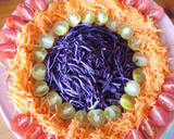Foto del paso 2 de la receta: Ensalada otoñal de lombarda y zanahorias