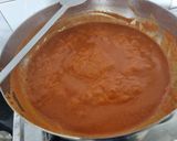 A picture of step 6 of Grilled paneer sizzler with Makhni sauce.