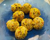 Foto langkah ke 2 dari resep Bola-Bola Nasi Nori_Bekal Sekolah.