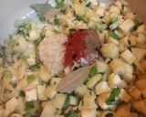 A picture of step 3 of Red Lentil and Sweet Potato Soup.