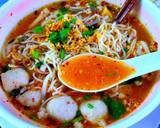 ก๋วยเตี๋ยวบะหมี่เหลืองต้มยำ วิธีทำสูตร 6 รูป