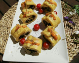 Foto del paso 6 de la receta: Rollitos de tortilla con verduras