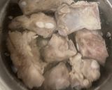 Hình bước làm 1 của món Canh đu đủ hầm xương