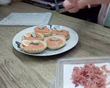 Foto del paso 2 de la receta: Canapé o pincho de salmorejo