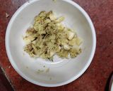 A picture of step 3 of Veg pulao.