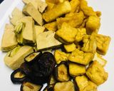 Hình bước làm 1 của món Cà Ri Chay