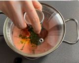 Une image de l'étape 5 de Recette rapide pâtes tomates courgette.