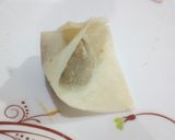 A picture of step 4 of Chicken wontons.