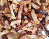 Foto del paso 4 de la receta: Fusilli N°98 con cherrys, aceitunas y bacon al pesto suave de pistachos
