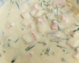 Gambar langkah 2 resipi Cucur Crab Stick.