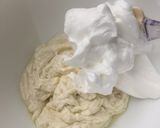 Foto langkah ke 3 dari resep Chiffon Belang Putih Telur Taro - Chocolate.