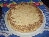 Tarta de ricota y dulce de batata
