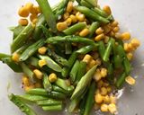 A picture of step 2 of Asparagus salt with rice malt(Shio-koji) salad.