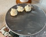 A picture of step 1 of Matcha Cream Cheese & Cranberry Snow Skin Mooncakes | 抹茶起司蔓越莓冰皮月餅.