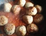 A picture of step 10 of Spicy chicken Meatball Pasta😋🍝🍲.