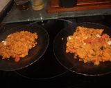 Foto del paso 4 de la receta: Migas de super, enriquecidas con chorizo y ajo