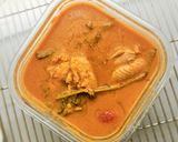 Gambar langkah 6 resipi Asam Pedas Ayam dengan Cekur.