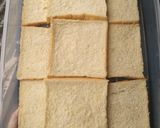 Foto langkah ke 8 dari resep Roti Tawar Kotak (tanpa telur dan susu).