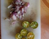 Foto langkah ke 5 dari resep Telur Rebus dan Cacapan Asam Mangga Muda.