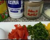 Half fry egg and mixed vegetables egg with paratha recipe step 1 photo