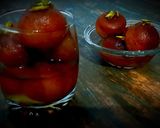 A picture of step 16 of Bread ke gulab jamun.