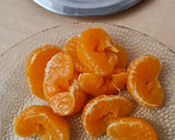 Foto del paso 1 de la receta: Licuado de mandarina con leche en polvo de coco