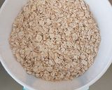 Foto del paso 1 de la receta: Hotcakes de avena y banana