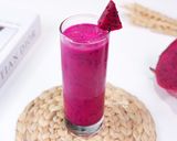 Foto langkah ke 4 dari resep Dragon Fruit Smoothie.