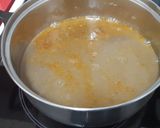 Foto del paso 4 de la receta: Sopa de fideos con calabaza especiada y huevo escalfado