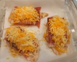 Foto del paso 3 de la receta: Pollo con jamón y queso al horno