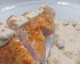 Foto del paso 15 de la receta: Solomillo de pavo a la cerveza con salsa de pistachos