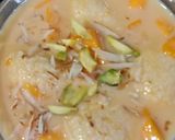 A picture of step 4 of Mango Rasmalai.