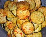 A picture of step 1 of Sweet and sour eggplant crisps #CookpadRamadan.