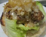 Foto del paso 8 de la receta: Hamburguesa🧀hawaiana🥯🍍🍔