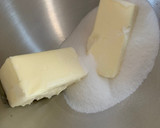 A picture of step 1 of Checkerboard Sablé (Shortbread) Cookies.