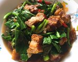 รูปขั้นตอนการทำที่ 4 ของ คะน้าหมูกรอบ(หมูกรอบ จากหม้อทอดไร้น้ำมัน)