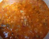 A picture of step 7 of Dal Lauki.