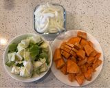 A picture of step 3 of Dak Galbi (Korean Spicy Chicken).