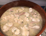 Foto del paso 6 de la receta: Rape en salsa verde de espárragos con almejas