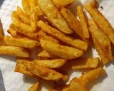 A picture of step 4 of Masala FingerChips.