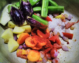 ஹோட்டல் ஸ்டைல் கதம்ப சாம்பார் 🥕🍆🥔🌰🌶️ ரெசிபி ஸ்டேப் 3 புகைப்படம்