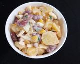 A picture of step 6 of Russian Salad.