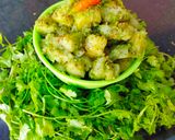A picture of step 3 of Chutney wala Aloo.