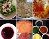 Rainbow Dhokla recipe step 3 photo