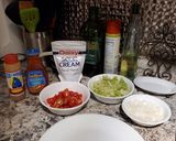 A picture of step 8 of Baked Chicken Tacos.
