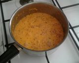 Foto del paso 3 de la receta: Moñitas con crema de zanahoria y salchicha