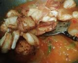 A picture of step 7 of Semi Dry Chilli Paneer.