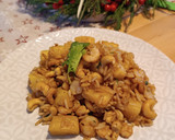 Foto del paso 4 de la receta: Arroz con gambas y piña con sabor cookpad