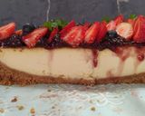 Foto del paso 5 de la receta: Cheesecake tipo New York de frutos rojos